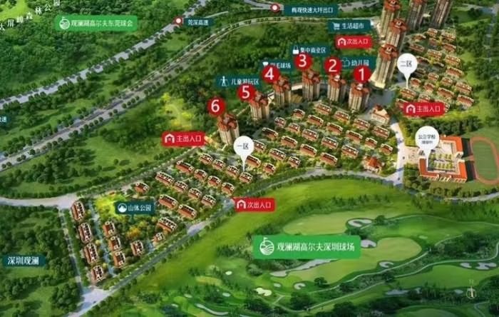 奥园观澜誉峰效果图 