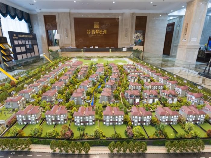 万科东新翡翠松湖实景图 
